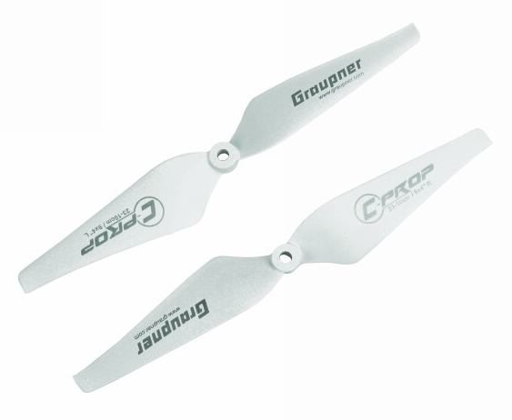 Fotografie produktu: Graupner COPTER Prop 10x4 pevná vrtule (2ks.) - bílá