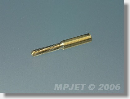 Fotografie produktu: MPJet Spojka M3, pr. 2 (vnější pr. 3, délka 22 mm), balení 2 ks