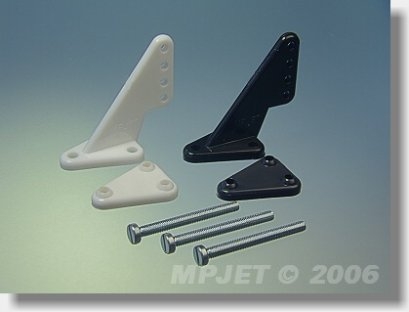 Fotografie produktu: MPJet 2220 Páka velká, otvor pr.2,5mm Bílá 2 ks