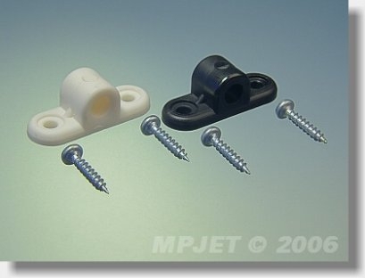 Fotografie produktu: MPJet 2623 Upevňovací konzola 5mm 2ks Bílá