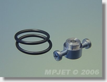Fotografie produktu: MPJet 4600 Pružný unašeč pro vrtule otvor 8, hřídel pr.2mm