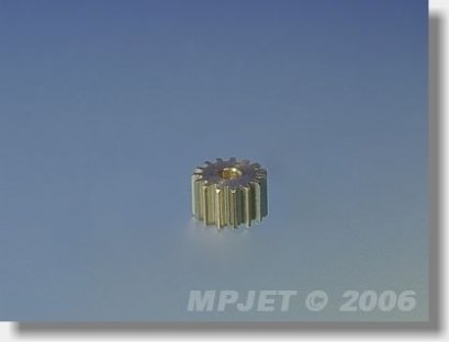Fotografie produktu: MPJet 8026 Pastorek 11 zubů, otvor 2,3mm pro převod 4,1:1, modul 0,5