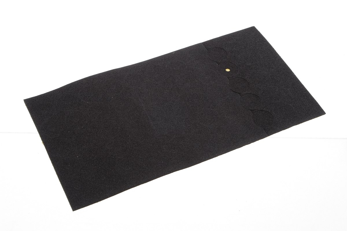 Fotografie produktu: SpotOnRC Gumové podložky - kulaté tenké 15x0.8mm (50ks)