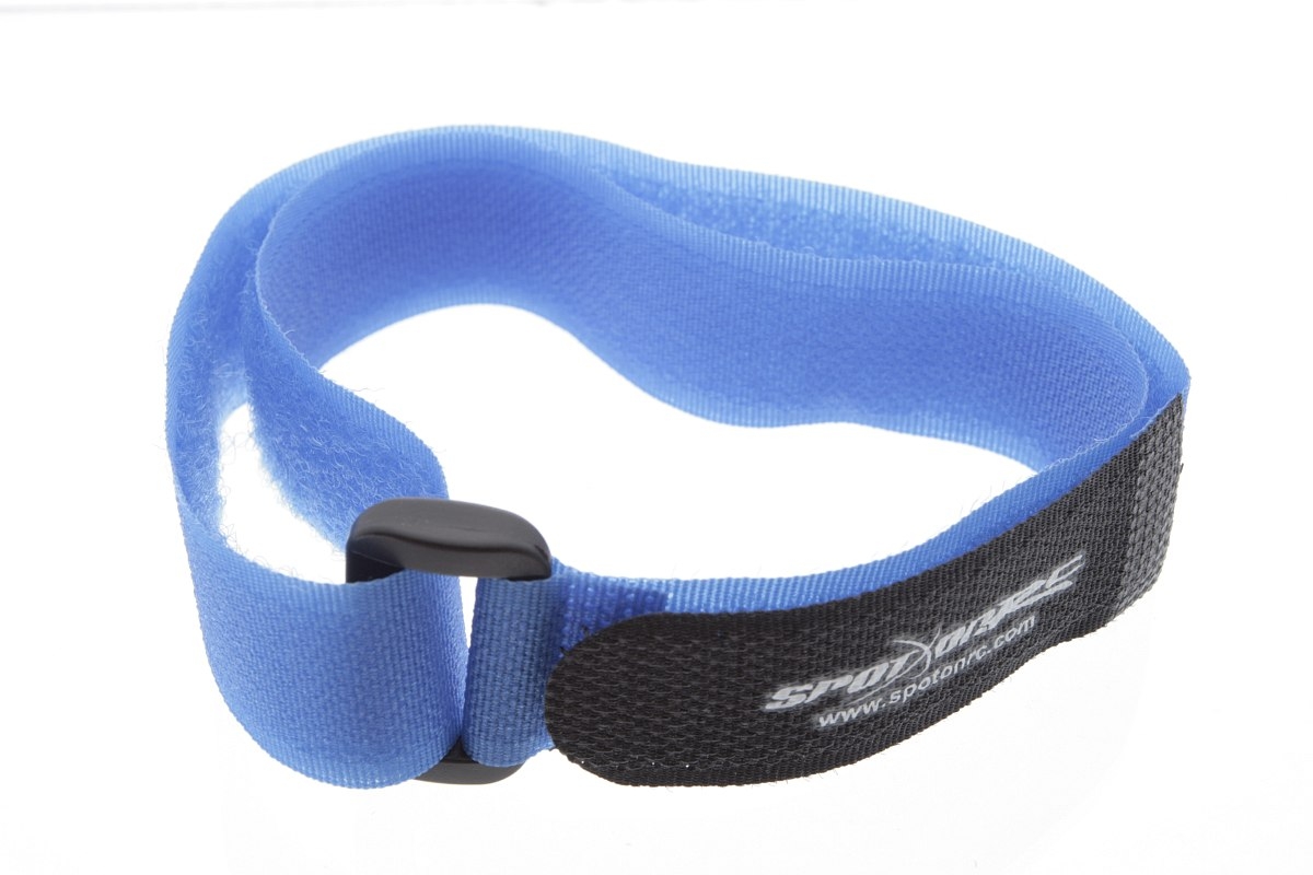 Fotografie produktu: SpotOnRC Utahovací suchý zip 51x2cm Modrý
