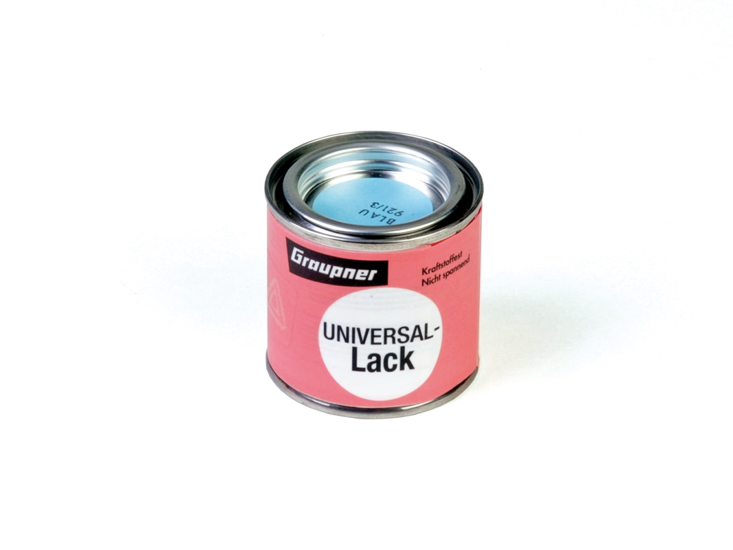 Fotografie produktu: Graupner Univerzální modrý lak 100 ml