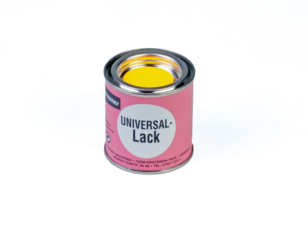 Fotografie produktu: Graupner Univerzální žlutý lak 100ml
