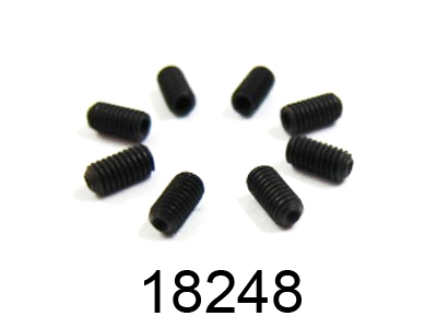 Fotografie produktu: Himoto 3x6mm imbusový červík, 8ks.