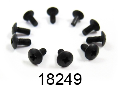 Fotografie produktu: Himoto 2,6x6mm šroub s kulatou hlavou, 10 ks.