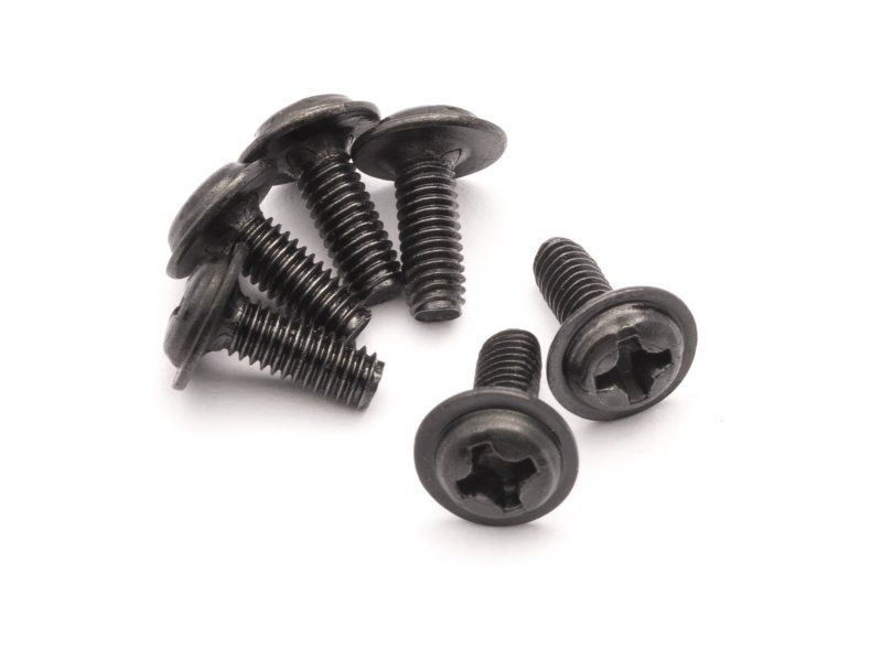 Fotografie produktu: Maverick Šroub s čočkovou hlavou a podložkou 3x8mm (6ks)