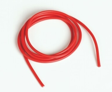 Fotografie produktu: Graupner Silikonový kabel 1,6qmm, 15AWG, 1metr, červený