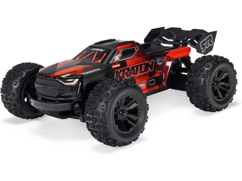 Fotografie produktu: Arrma Mini Kraton 3S DSC BLX 1:16 4WD RTR Basic černá/červená
