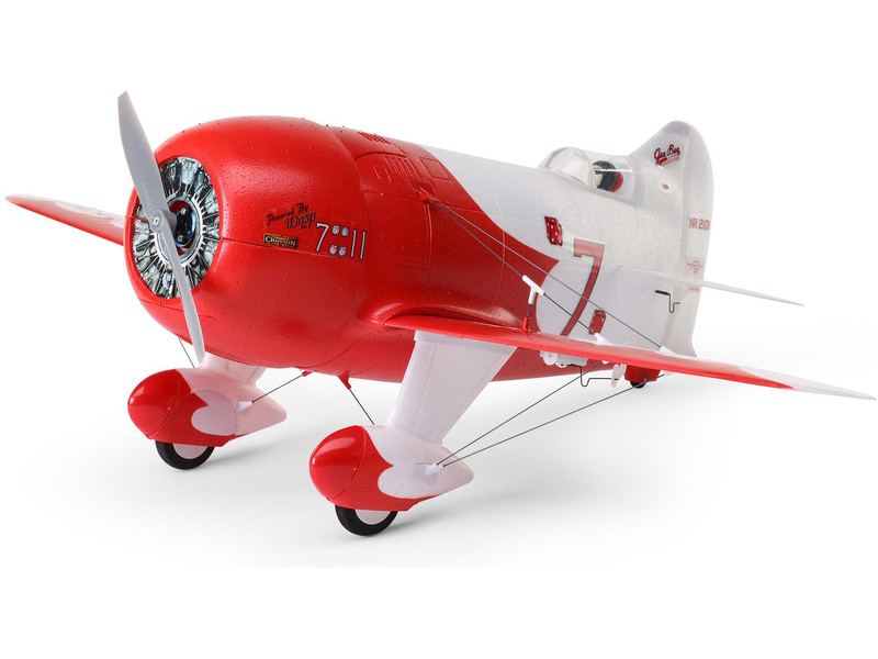 Fotografie produktu: E-flite Gee Bee R-2 0.51m AS3X SAFE Select BNF Basic
