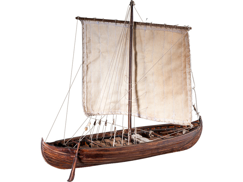 Fotografie produktu: Dušek Vikingská loď Knarr 1:72 kit