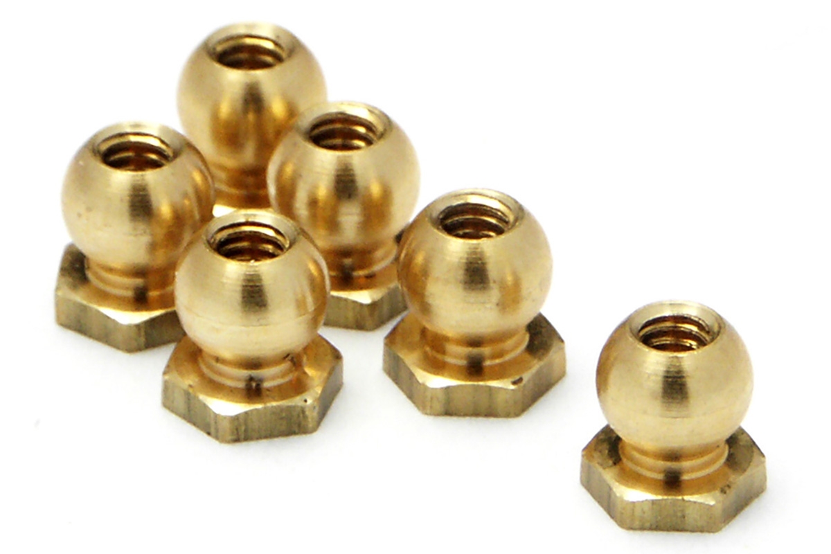 Fotografie produktu: HPI BALL NUT M2x3.8x4.5mm (6pcs)