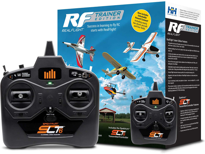 Fotografie produktu: Realfight RealFlight Trainer Edition RC letecký simulátor, vysílač SLT6