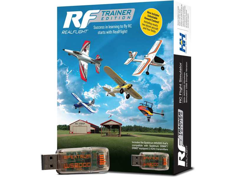 Fotografie produktu: Realfight RealFlight Trainer Edition RC letecký simulátor, WS2000 bezdrátové USB rozhraní