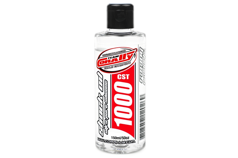 Fotografie produktu: TEAM CORALLY - silikonový olej do tlumičů 1000 CPS (150ml)