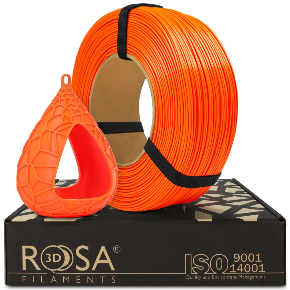 Fotografie produktu: ROSA Filaments ROSA PET-G Standard ReFill Juicy Oranžová