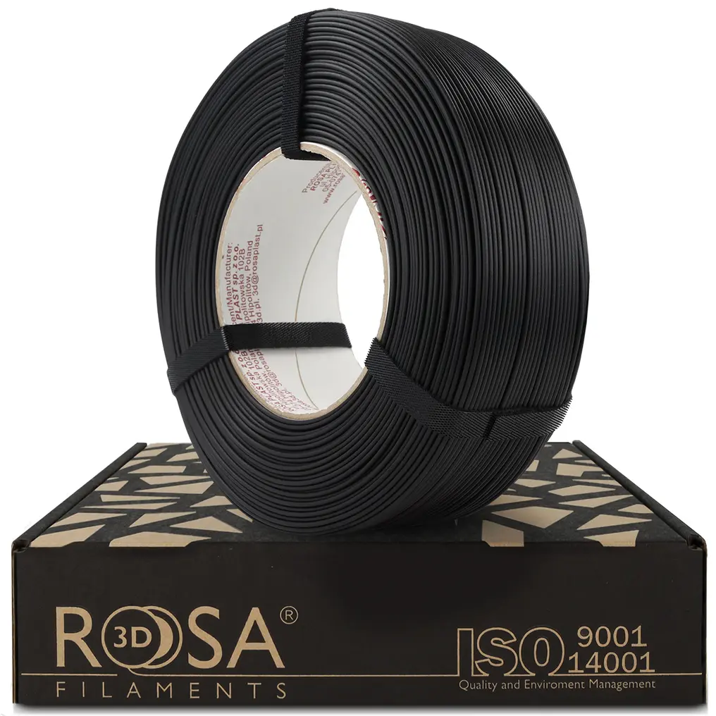 Fotografie produktu: ROSA Filaments ROSA PLA LW AERO ReFill Černá "Antracit"