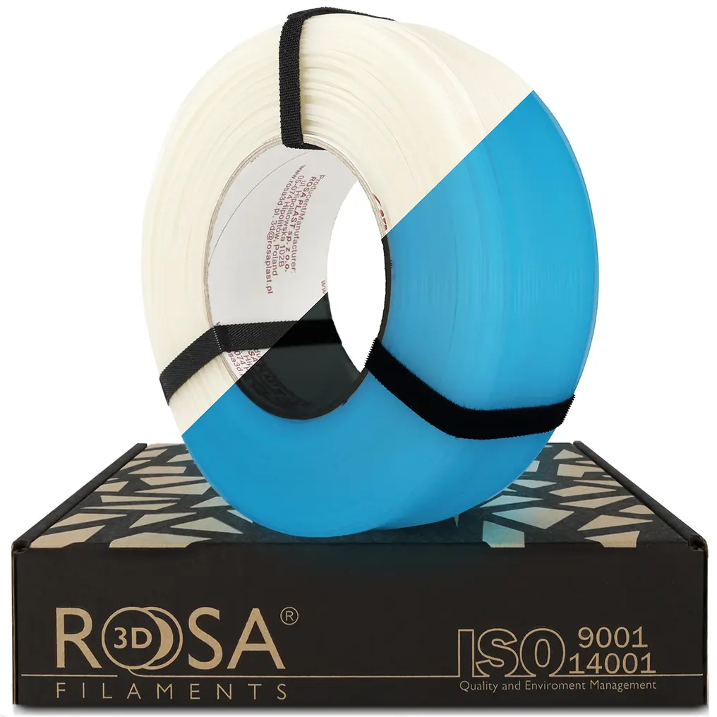 Fotografie produktu: ROSA Filaments ROSA PLA ReFill Neonová Modrá Svítící