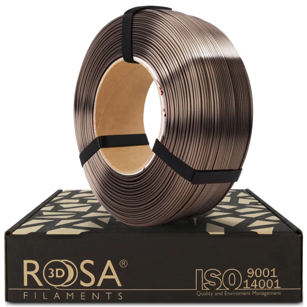 Fotografie produktu: ROSA Filaments ROSA PLA ReFill Silk Bronzová