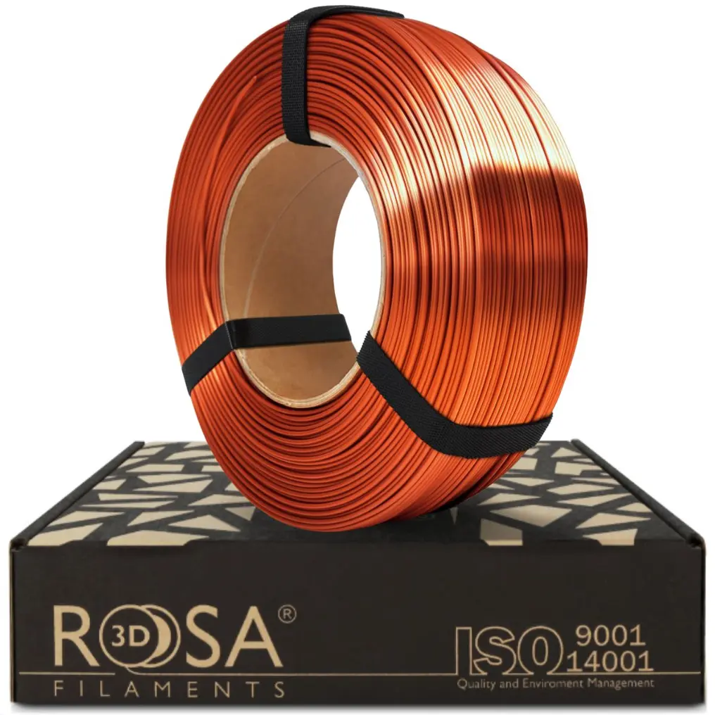 Fotografie produktu: ROSA Filaments ROSA PLA ReFill Silk Měděná