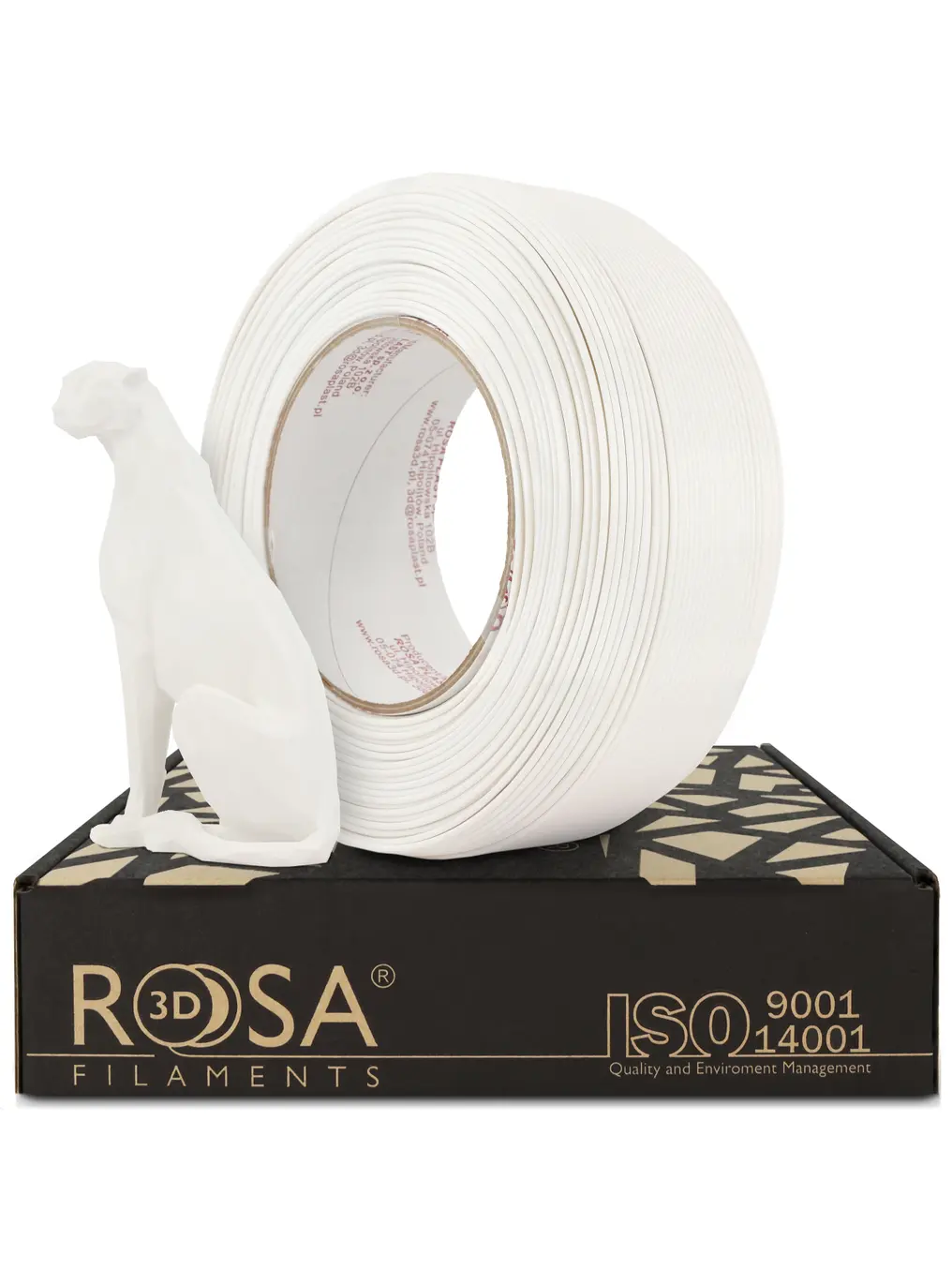 Fotografie produktu: ROSA Filaments ROSA PLA SPEED ReFill Matná Bílá