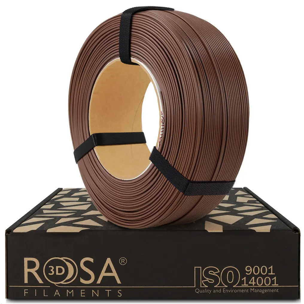 Fotografie produktu: ROSA Filaments ROSA PLA Starter ReFill Hnědá "Čokoládová"