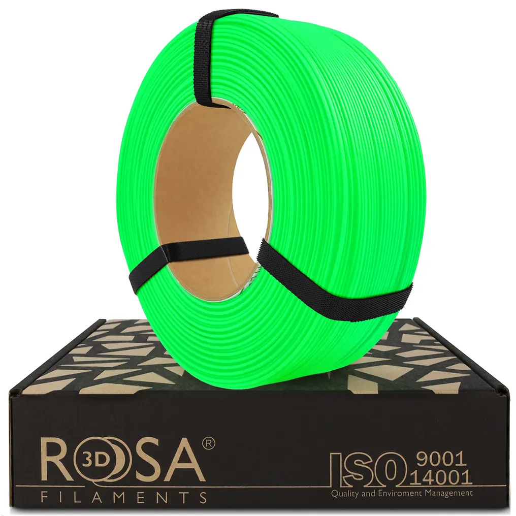 Fotografie produktu: ROSA Filaments ROSA PLA Starter ReFill Neonová Zelená