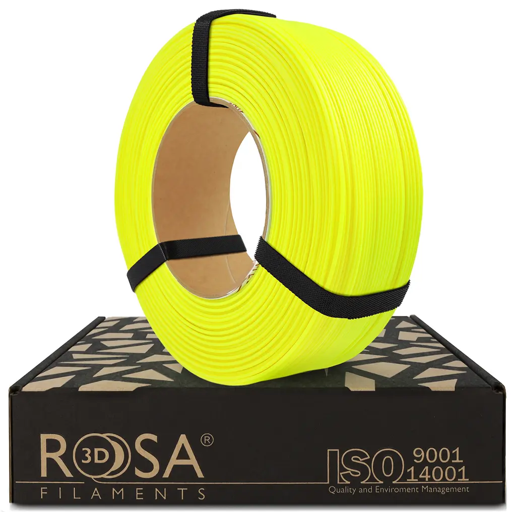 Fotografie produktu: ROSA Filaments ROSA PLA Starter ReFill Neonová Žlutá