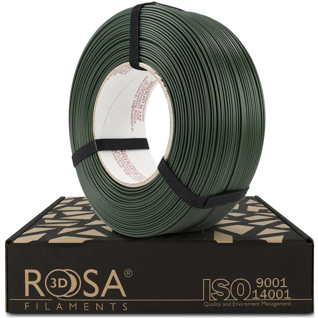 Fotografie produktu: ROSA Filaments ROSA PLA Starter ReFill Zelená "Hunter"