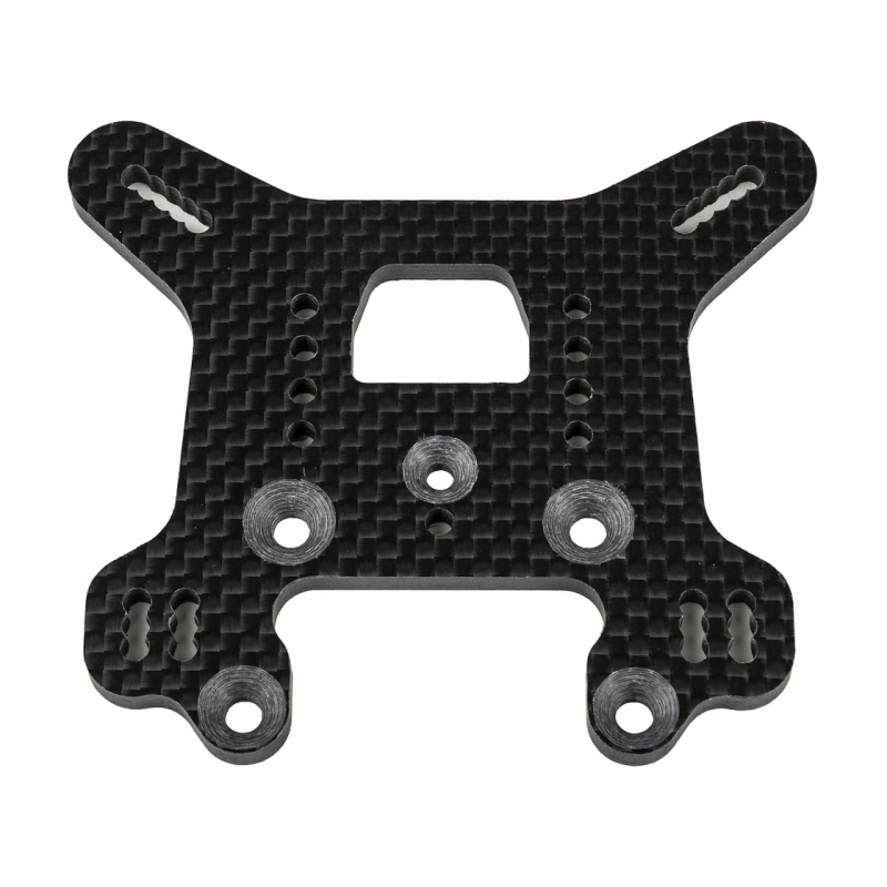 Fotografie produktu: ASSOCIATED RC8B4.1 FT karbonový zadní shock tower, 36.5