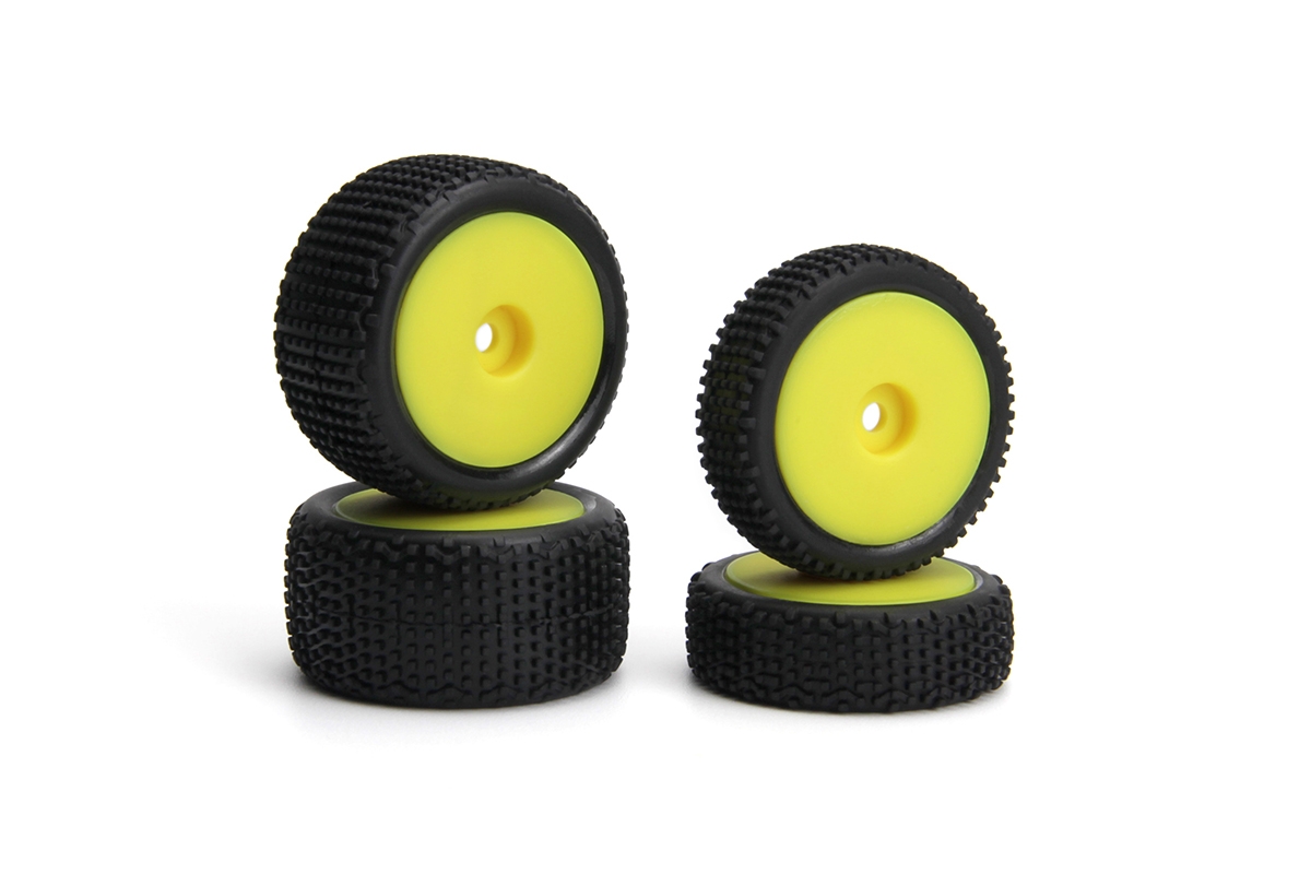 Fotografie produktu: Maverick Sideline Buggy kola kompletní (Yellow/Front/Rear)