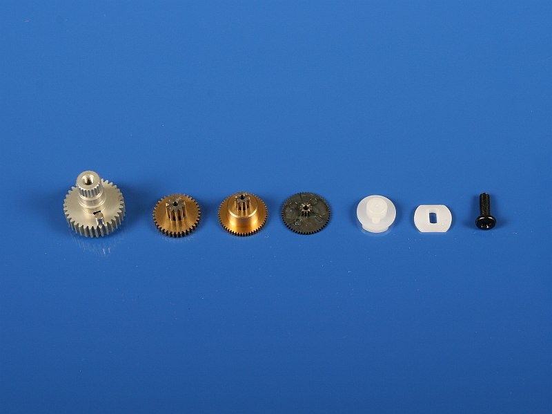 Fotografie produktu: Hitec 6396 Kovové převody HS-205,225MG,5245MG,7245MH
