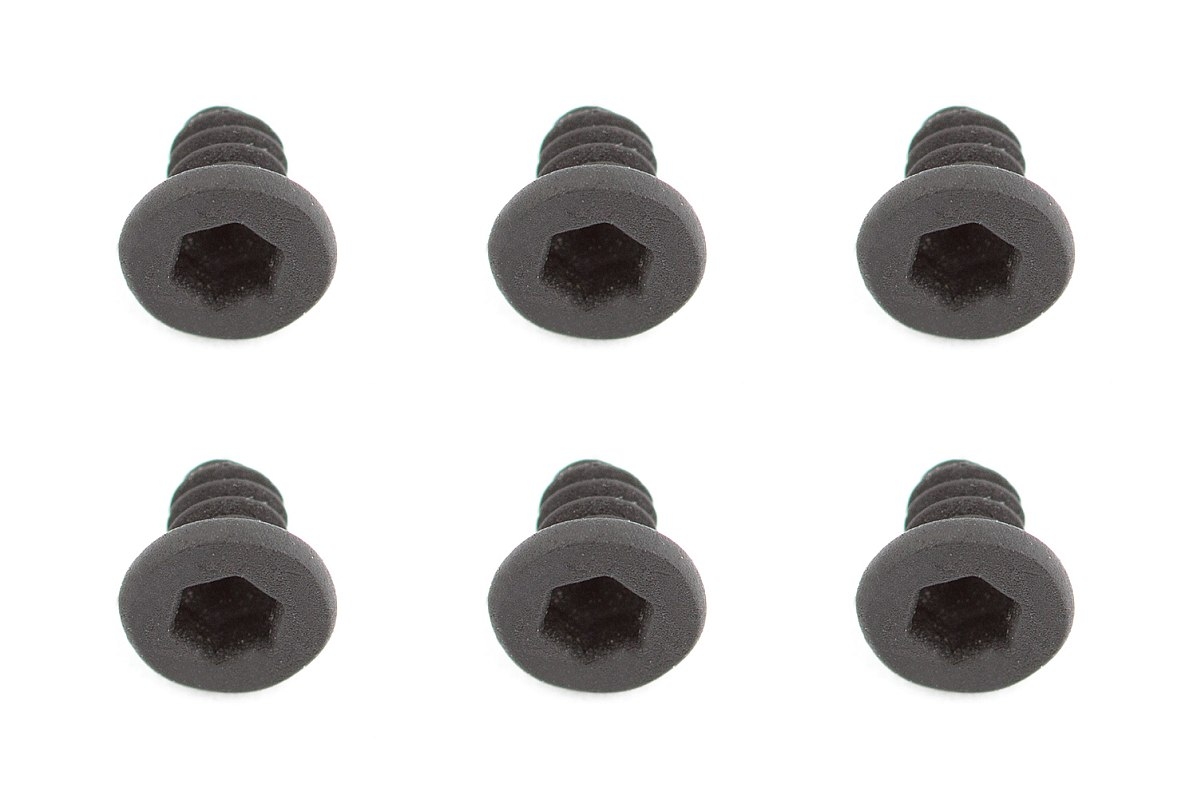 Fotografie produktu: ASSOCIATED M2x3mm šroub s imbusouvou zápustnou hlavou, 6ks.