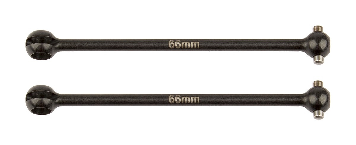 Fotografie produktu: ASSOCIATED B74 CVA samotné kardany, 66 mm, 2 ks.