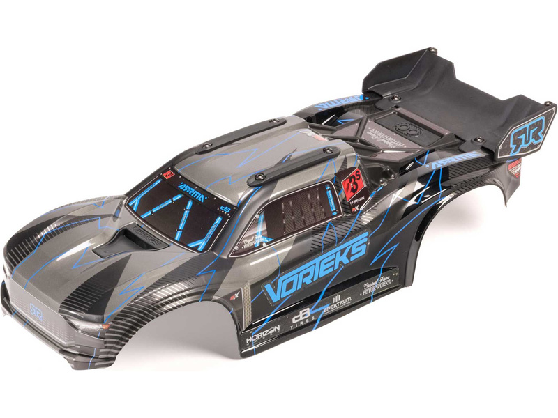 Fotografie produktu: Arrma karosérie bezsponková Vorteks 2WD 1:10 modrá/černá