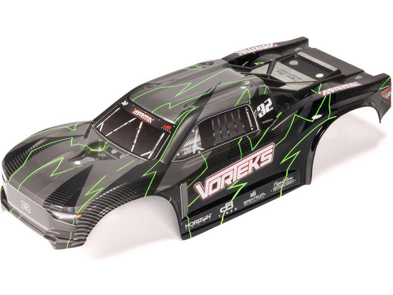 Fotografie produktu: Arrma karosérie bezsponková Vorteks 2WD 1:10 zelená/černá