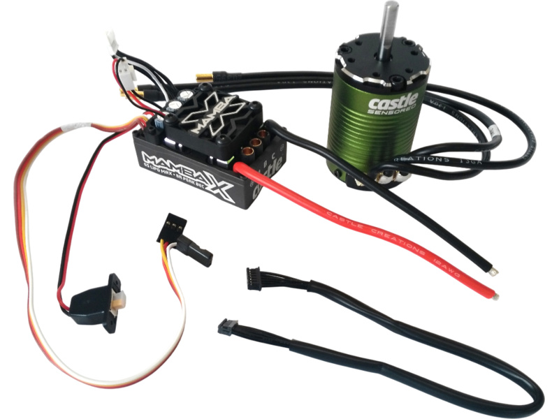 Fotografie produktu: Castle Creations Castle motor 1410 3800ot/V senzored 5mm, reg. Mamba X