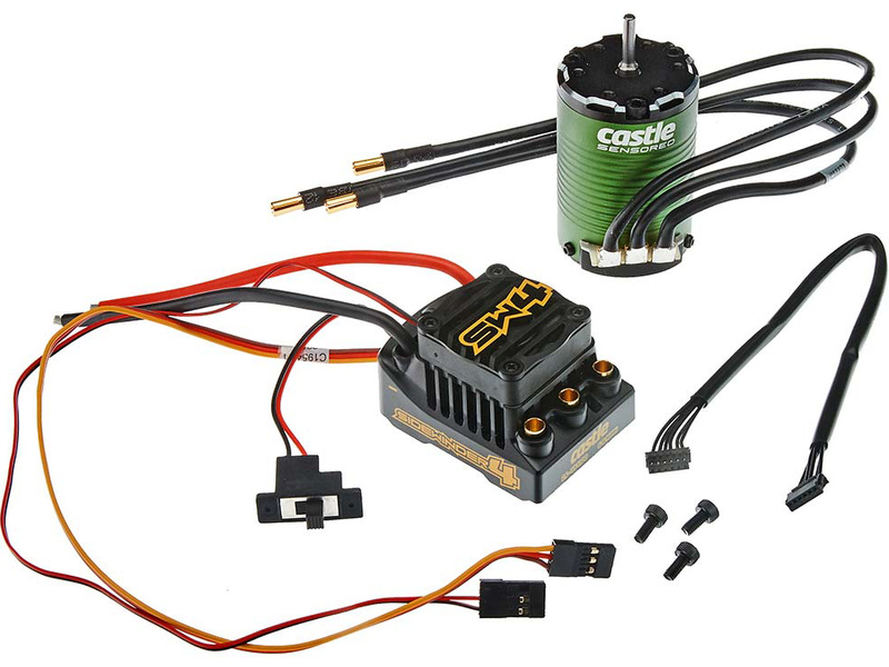 Fotografie produktu: Castle Creations Castle motor 1410 3800ot/V senzored 3.17mm, reg. Sidewinder 4