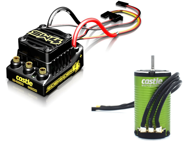 Fotografie produktu: Castle Creations Castle motor 1412 3100ot/V senzored, reg. Sidewinder 4