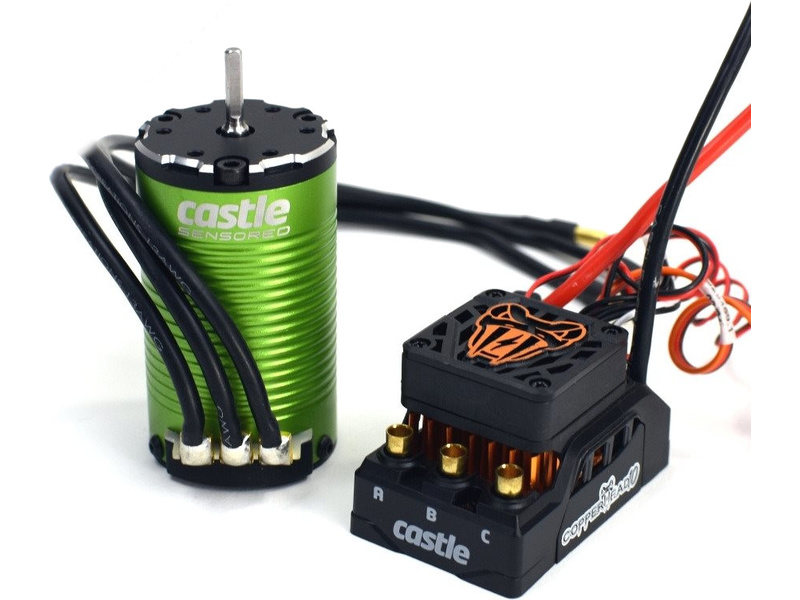 Fotografie produktu: Castle Creations Castle motor 1412 2100ot/V senzored, reg. Copperhead 10