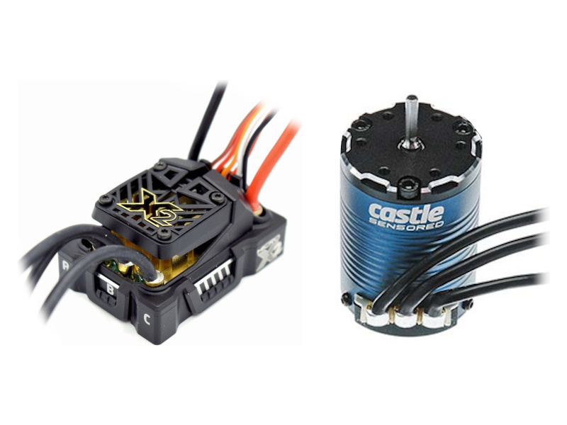 Fotografie produktu: Castle Creations Castle motor 1406 2280ot/V senzored, reg. Mamba Micro X2 (4.0mm)