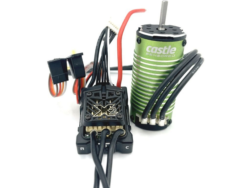 Fotografie produktu: Castle Creations Castle motor 1007 8450ot/V senzored, reg. Mamba Micro X2 (4.0mm)
