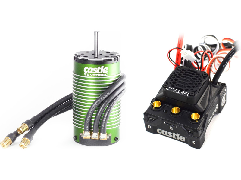 Fotografie produktu: Castle Creations Castle motor 1512 1800ot/V, reg. Cobra 8