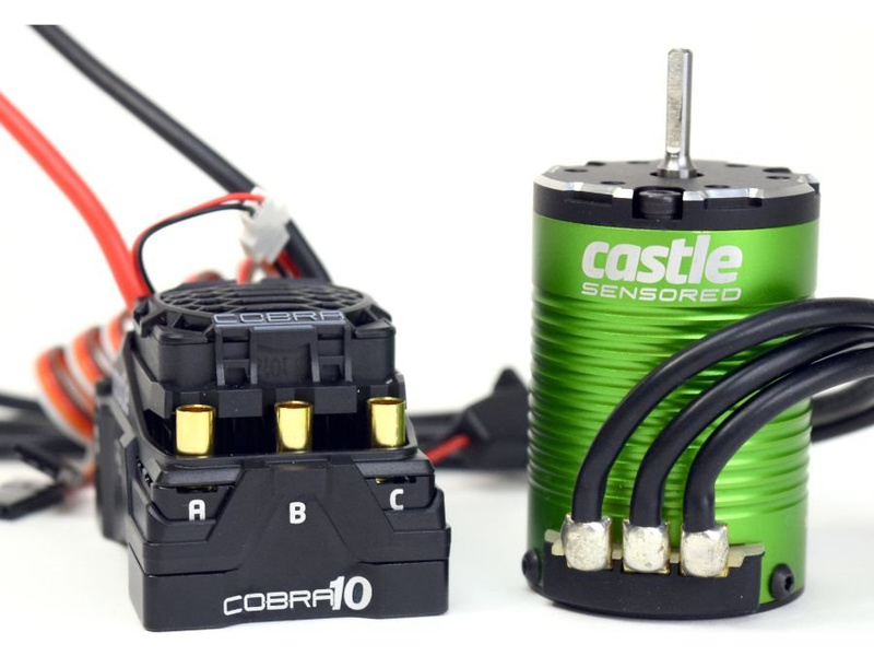 Fotografie produktu: Castle Creations Castle motor 1406 5700ot/V senzored, reg. Cobra 10