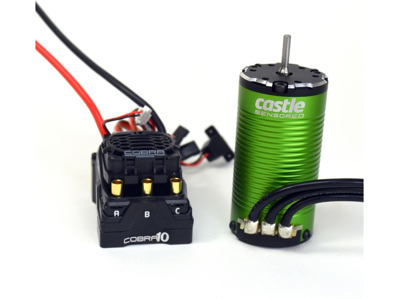 Fotografie produktu: Castle Creations Castle motor 1415 2400ot/V senzored, reg. Cobra 10