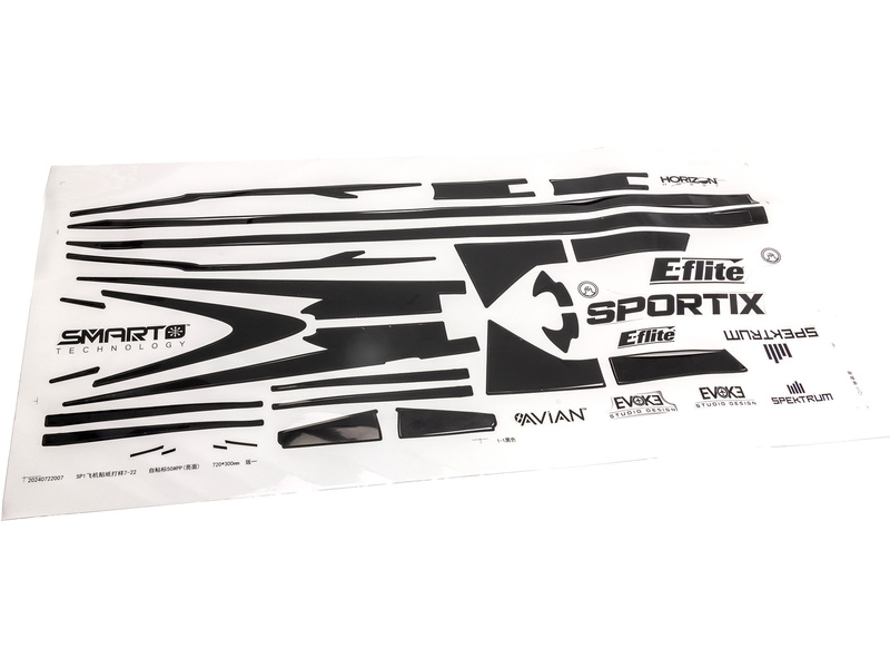 Fotografie produktu: E-flite samolepky: Sportix 1.1m