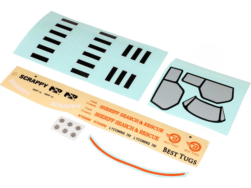 Fotografie produktu: E-flite samolepky: Micro Scrappy 800