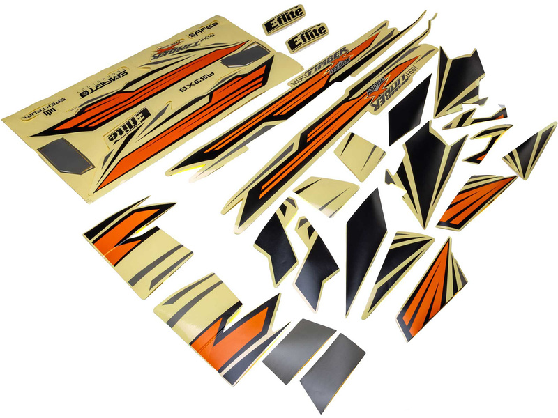 Fotografie produktu: E-flite samolepky: Night Timber X Evolution 1.2m